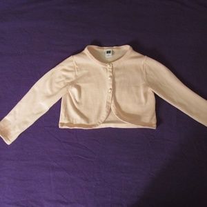 Janie and Jack Pale Pink Springtime Sweater 2T